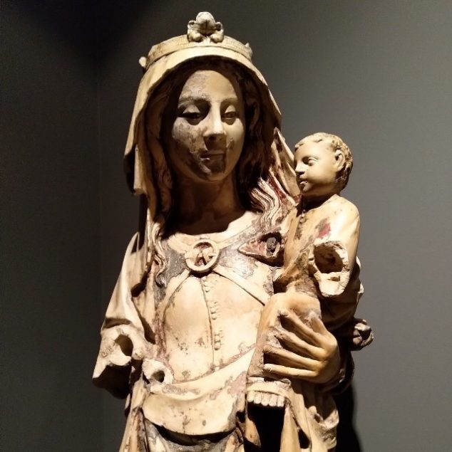 Santa Maria a Formosa. Escultura em calcário policromado. Século XIV.