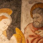 Detail of a fresco painting