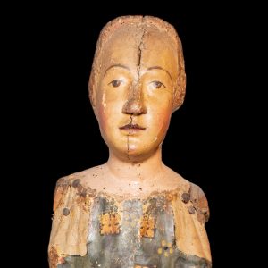 Virgin's face