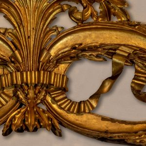 Detail of a valance edge